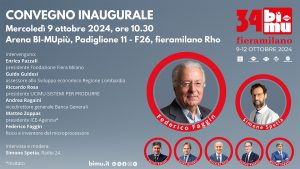 34 BIMU Ucimu fiera macchine utensili robotica automazione evento inaugurazione