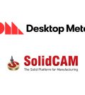 SolidCAM Desktop Metal stampa 3D binder jetting lavorazioni CNC