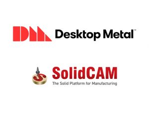 SolidCAM Desktop Metal stampa 3D binder jetting lavorazioni CNC